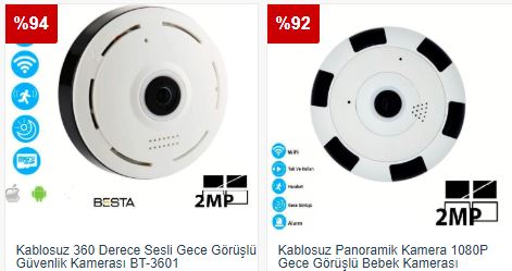 panoromik kamera fiyatları